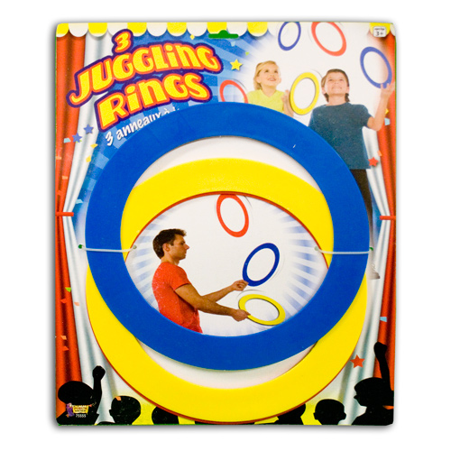 (image for) Juggling Rings Set of 3 - Smaller Size